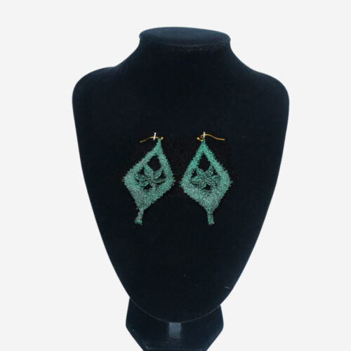 Pendientes Verde